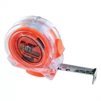 Рулетка измерительная (прозрачная), 7.5 м*25 мм, "MAXIMUM" MX 02333 (2456)